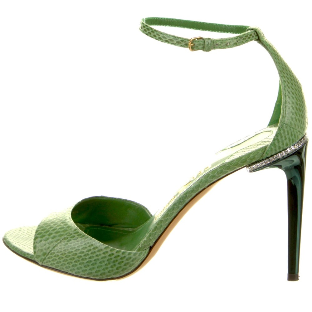 Salvatore Ferragamo Snakeskin
Animal Print Sandals - Picture 2 of 5